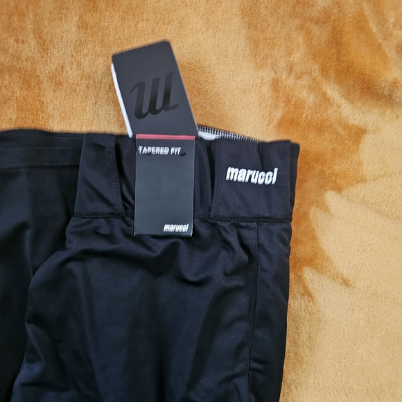 Marucci youth large black pants new with tags - Picture 2 of 3